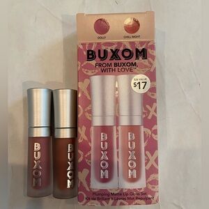 Buxom gloss Groupies Plumping Lip 2 piece set DOLLY & CHILL NIGHT